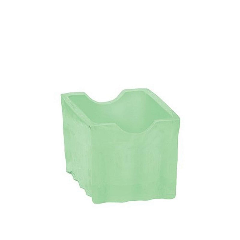 حامل أكياس السكر Tablecraft HJ121، 3.5" × 2.5" × 2.125"، أخضر
